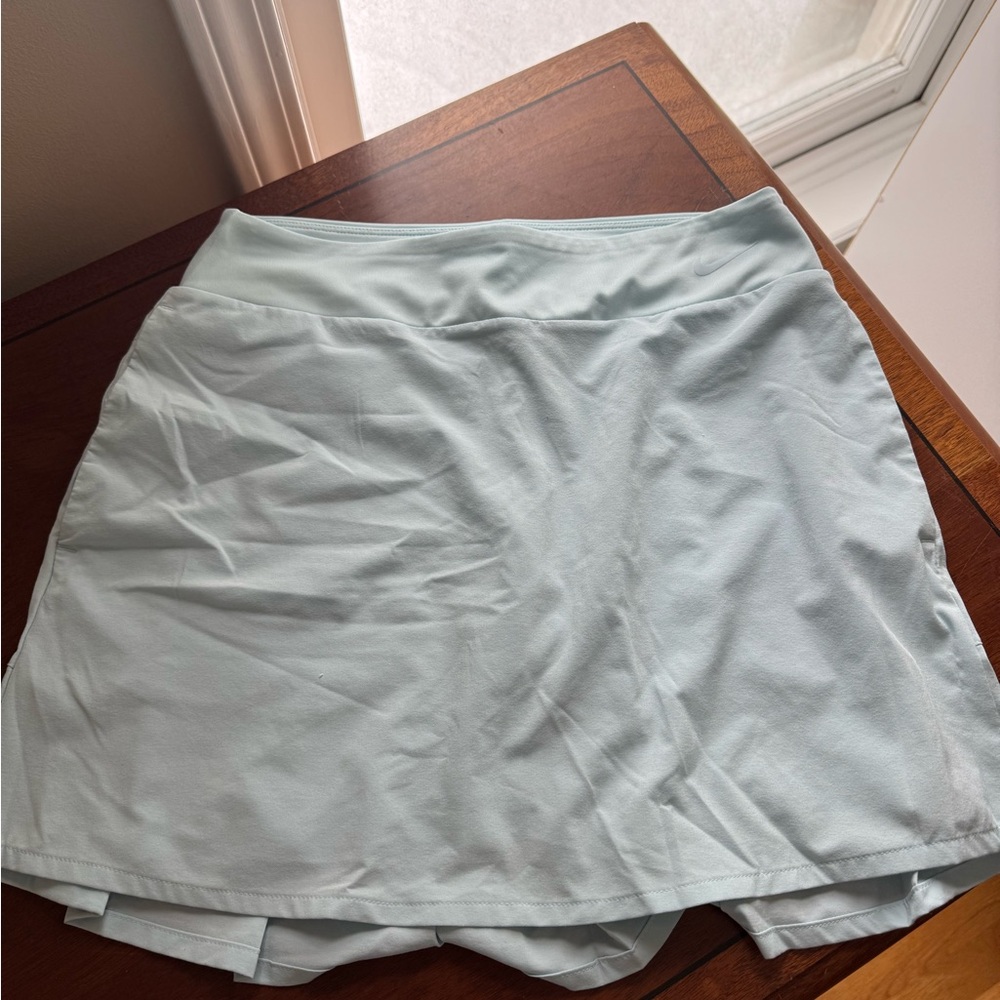 Nike Women's Light Blue Mini Skirt